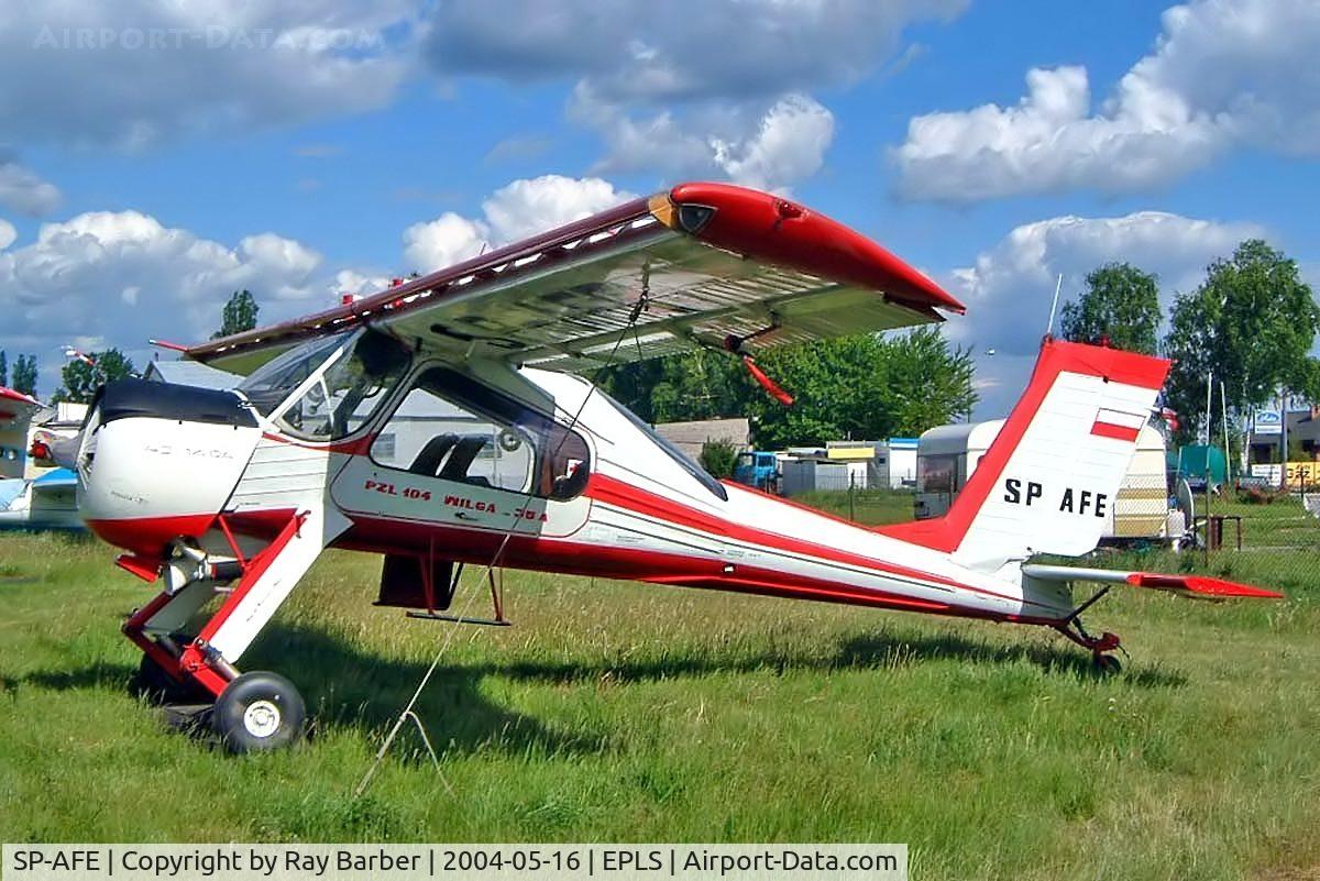 SP-AFE, 1977 PZL-Okecie PZL-104 Wilga 35A C/N 96318, PZL-Okecie PZL-104 Wilga 35A [96318] Leszno~SP 16/05/2004