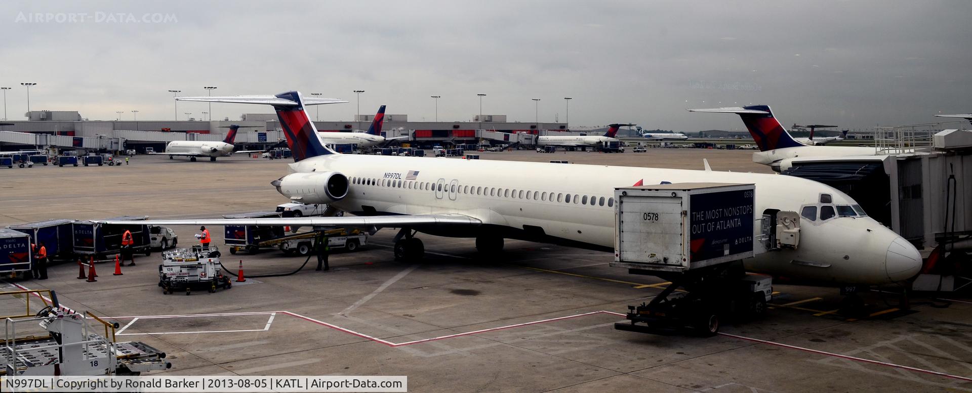 N997DL, 1992 McDonnell Douglas MD-88 C/N 53364, Atlanta