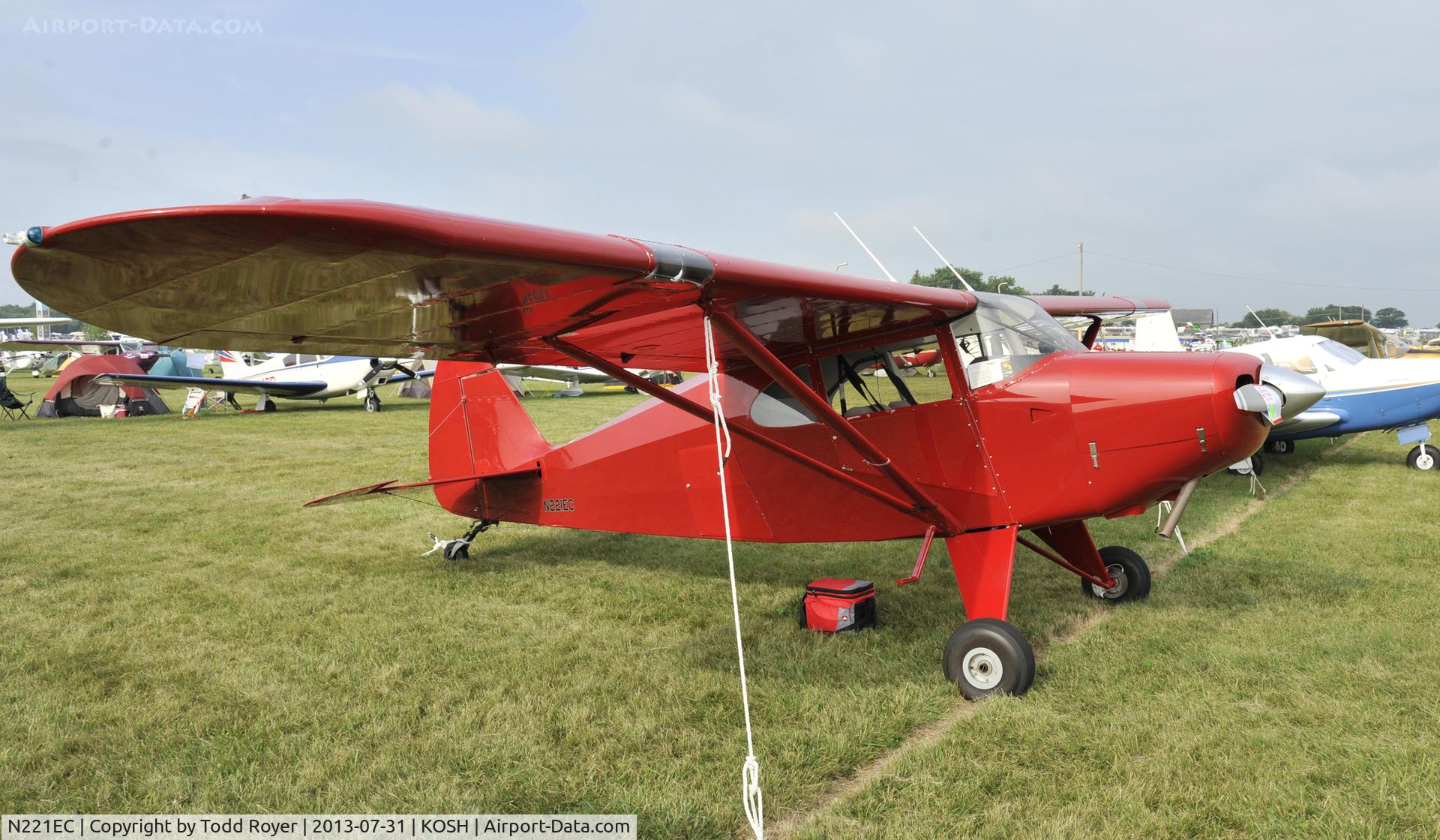 N221EC, 1953 Piper PA-20 Pacer C/N 20-979, Airventure 2013