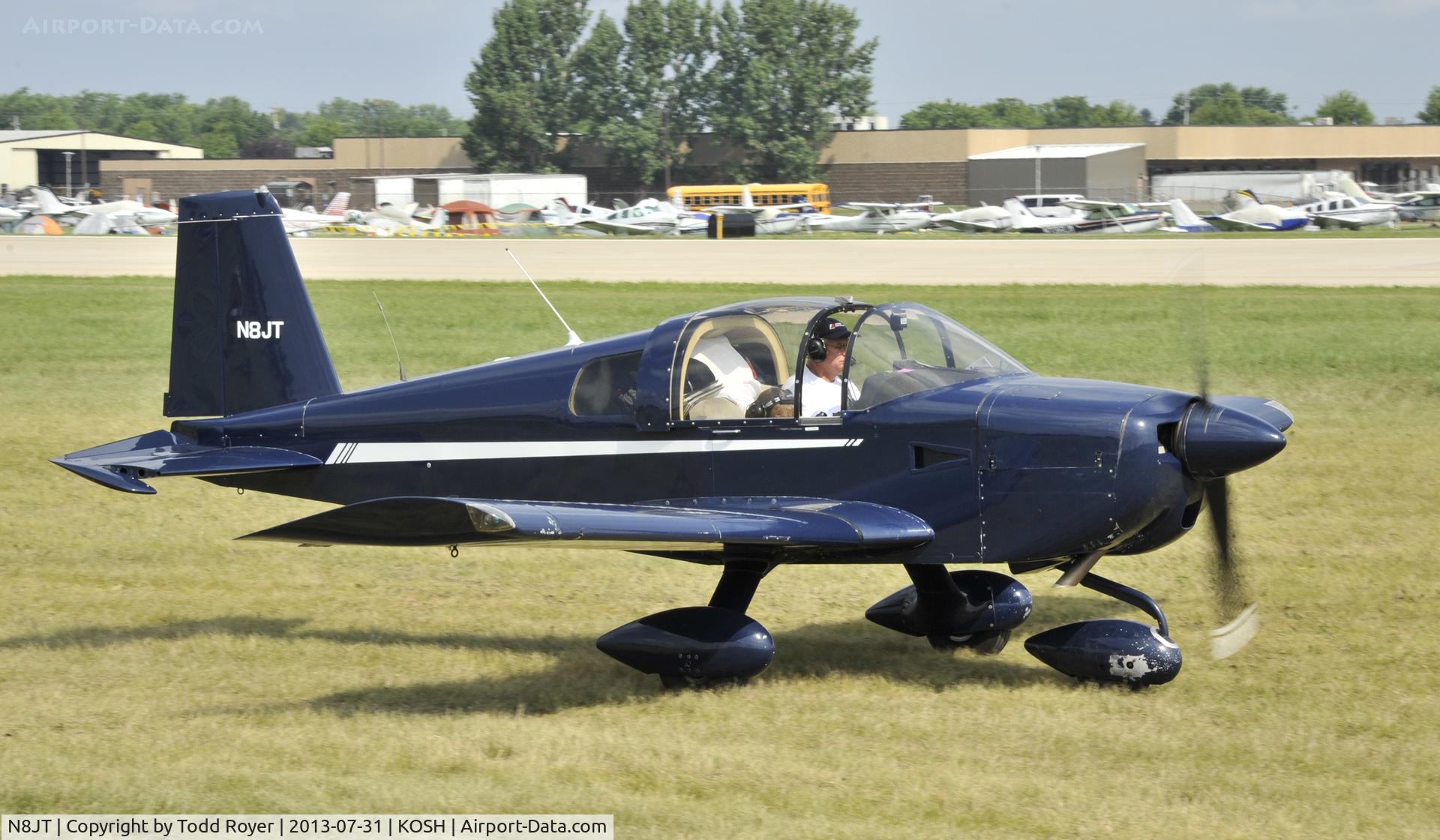 N8JT, 1976 Grumman American AA-1B Trainer C/N AA1B-0622, Airventure 2013