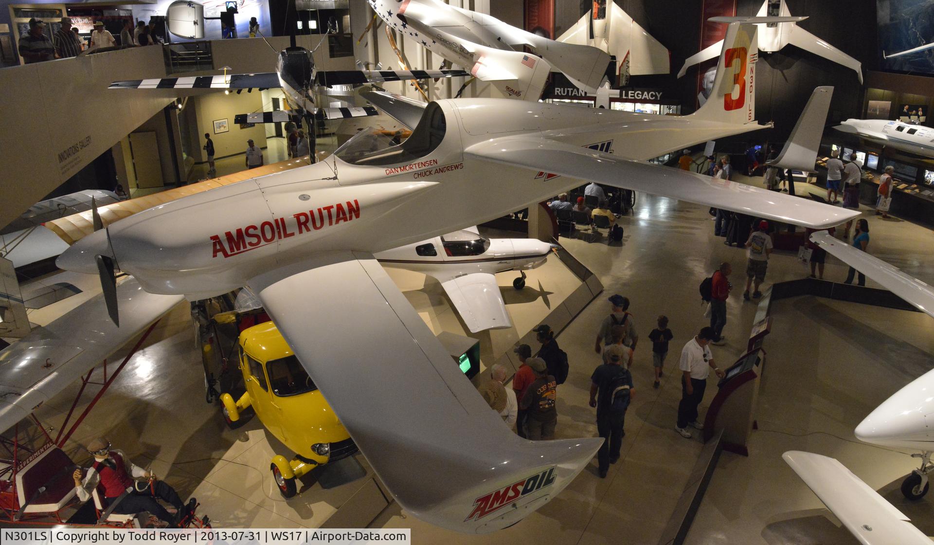 N301LS, 1981 Rutan 68 Amsoil Racer C/N 1, Airventure 2013