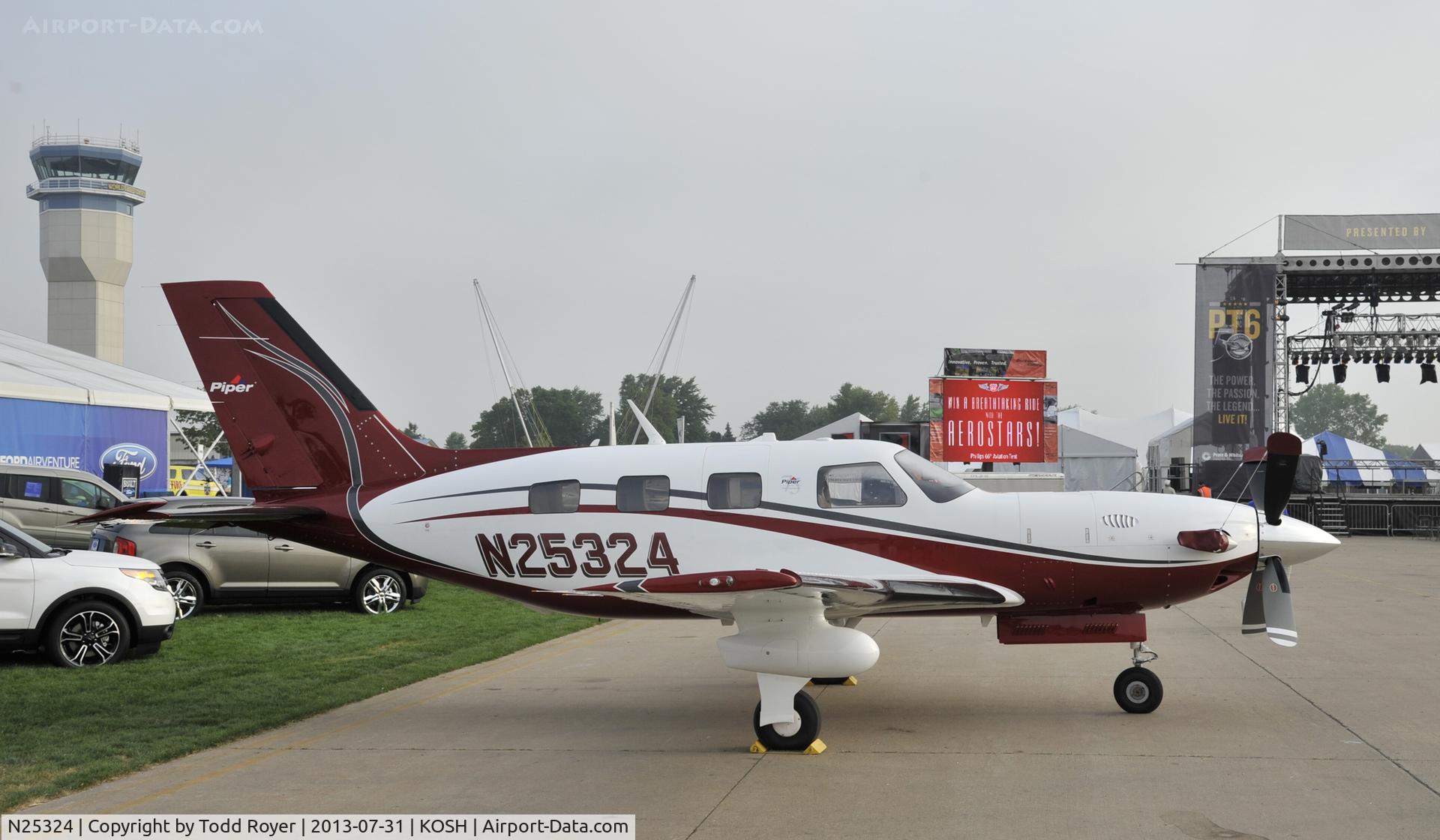 N25324, 2013 Piper PA-46-500TP Malibu Meridian C/N 4697519, Airventure 2013
