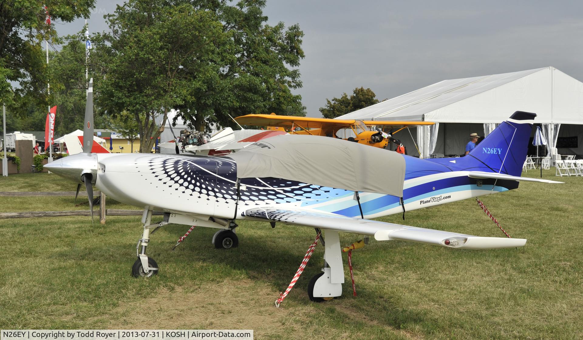 N26EY, 1988 Stoddard-Hamilton Glasair III C/N 3048, Airventure 2013