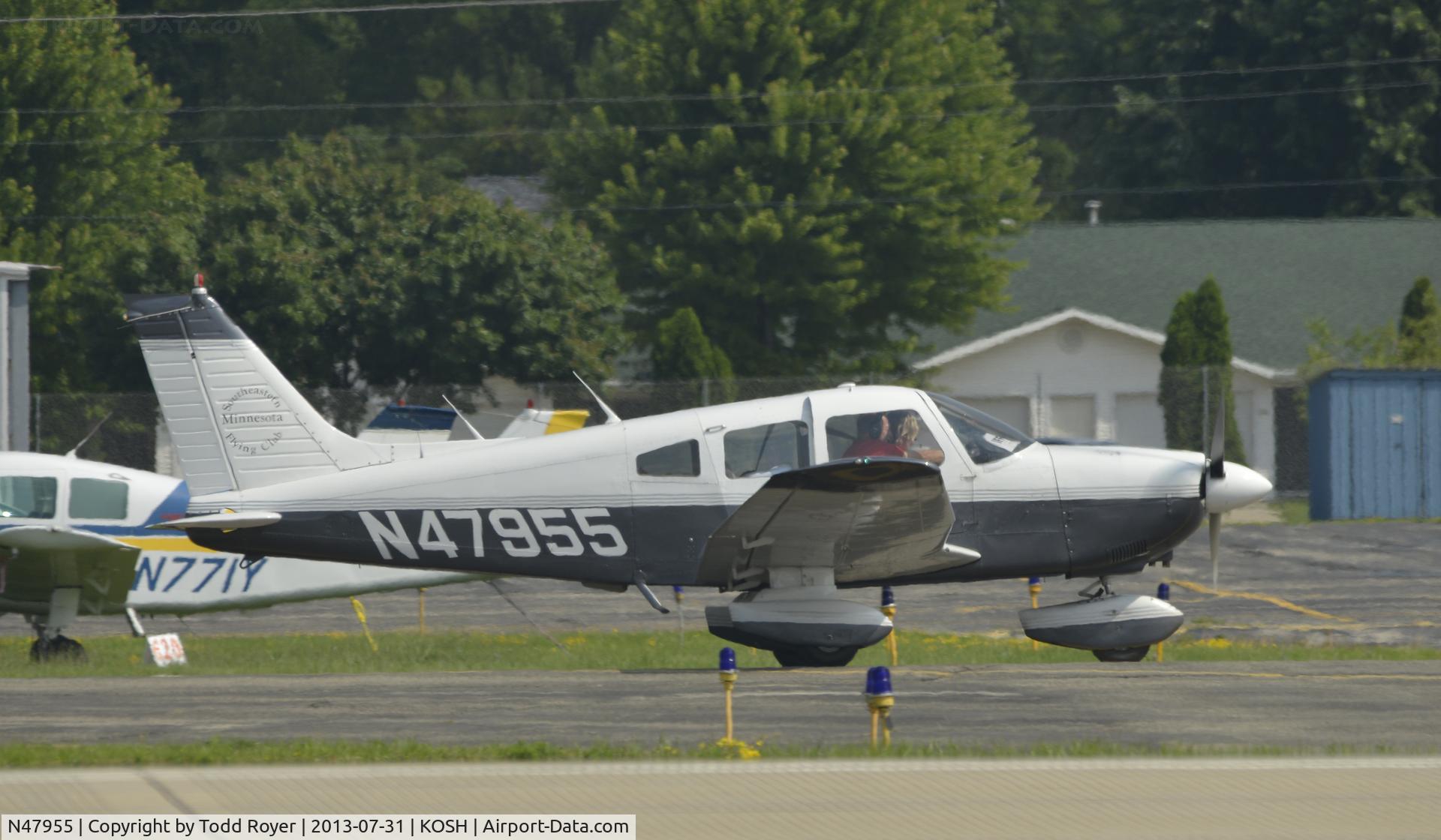 N47955, 1977 Piper PA-28-181 C/N 28-7890159, Airventure 2013
