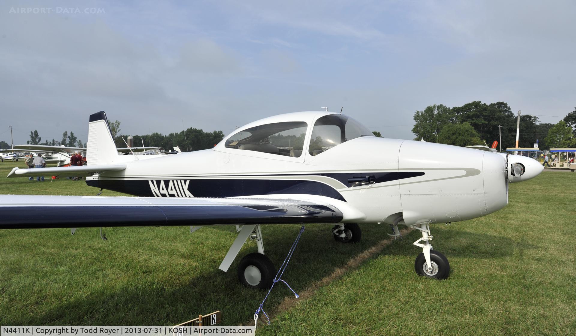 N4411K, 1948 Ryan Navion C/N NAV-4-1411, Airventure 2013