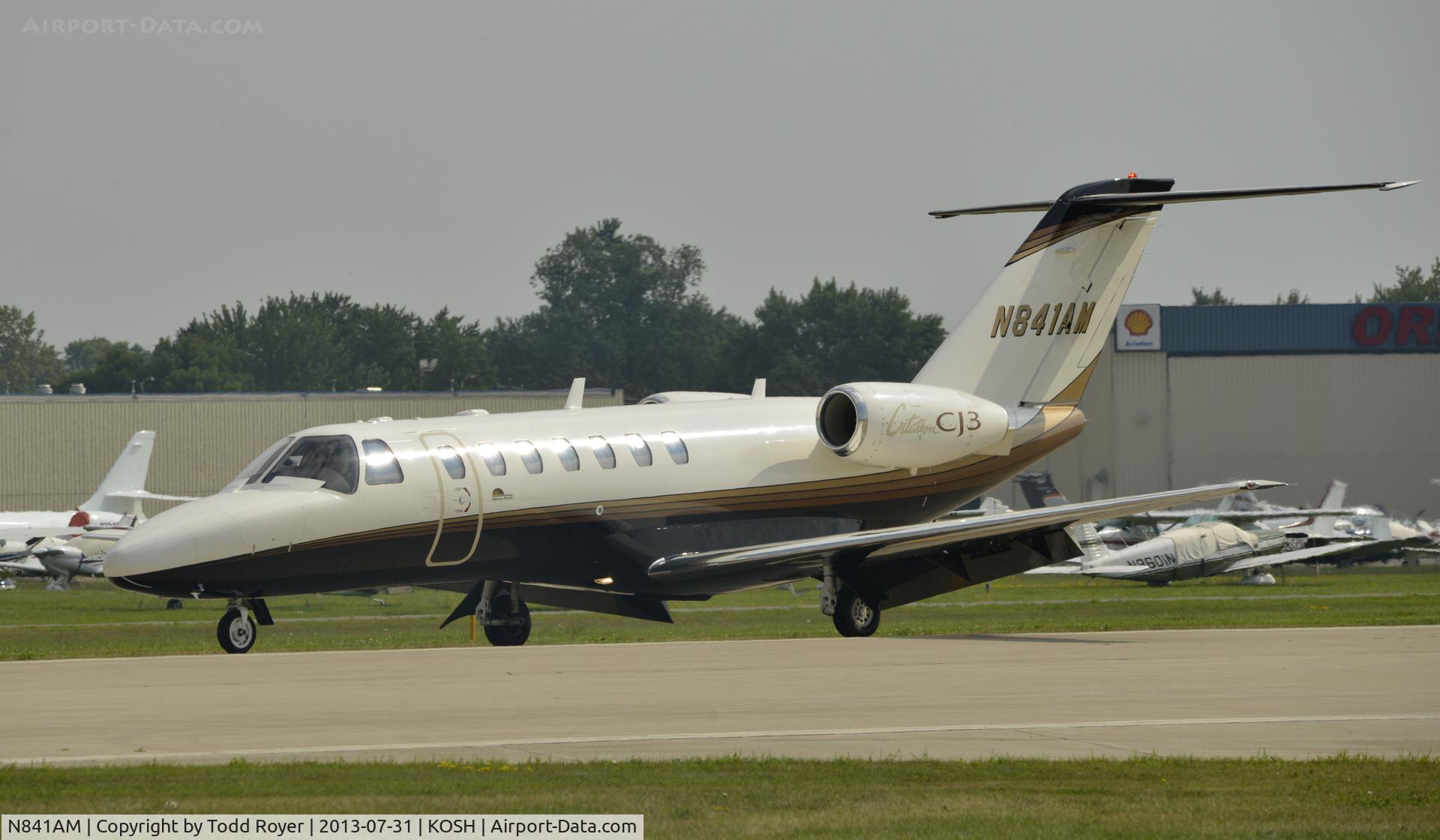 N841AM, 2006 Cessna 525B C/N 525B0084, Airventure 2013
