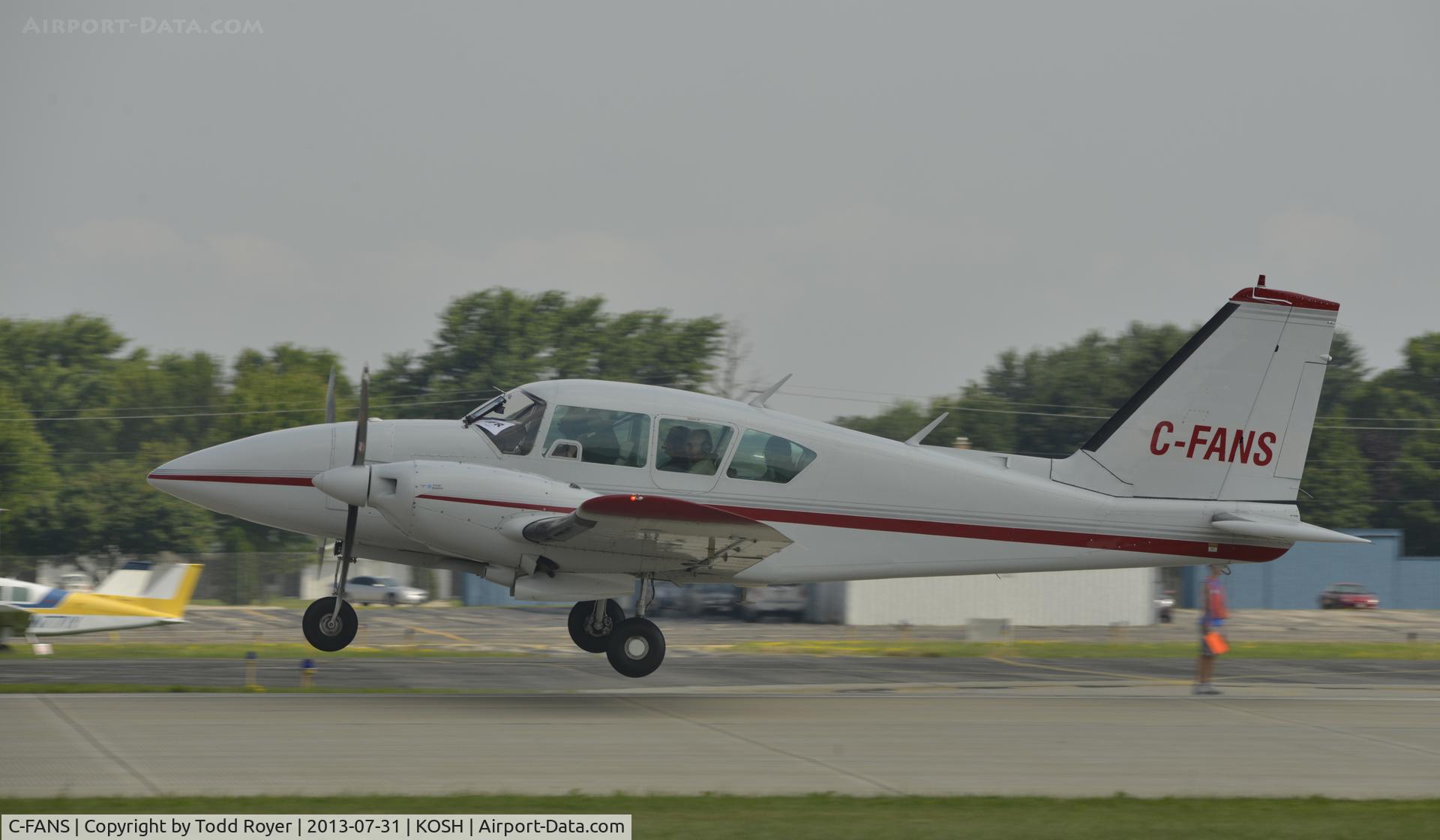C-FANS, 1979 Piper PA-23-250 Aztec C/N 27-7954081, Airventure 2013