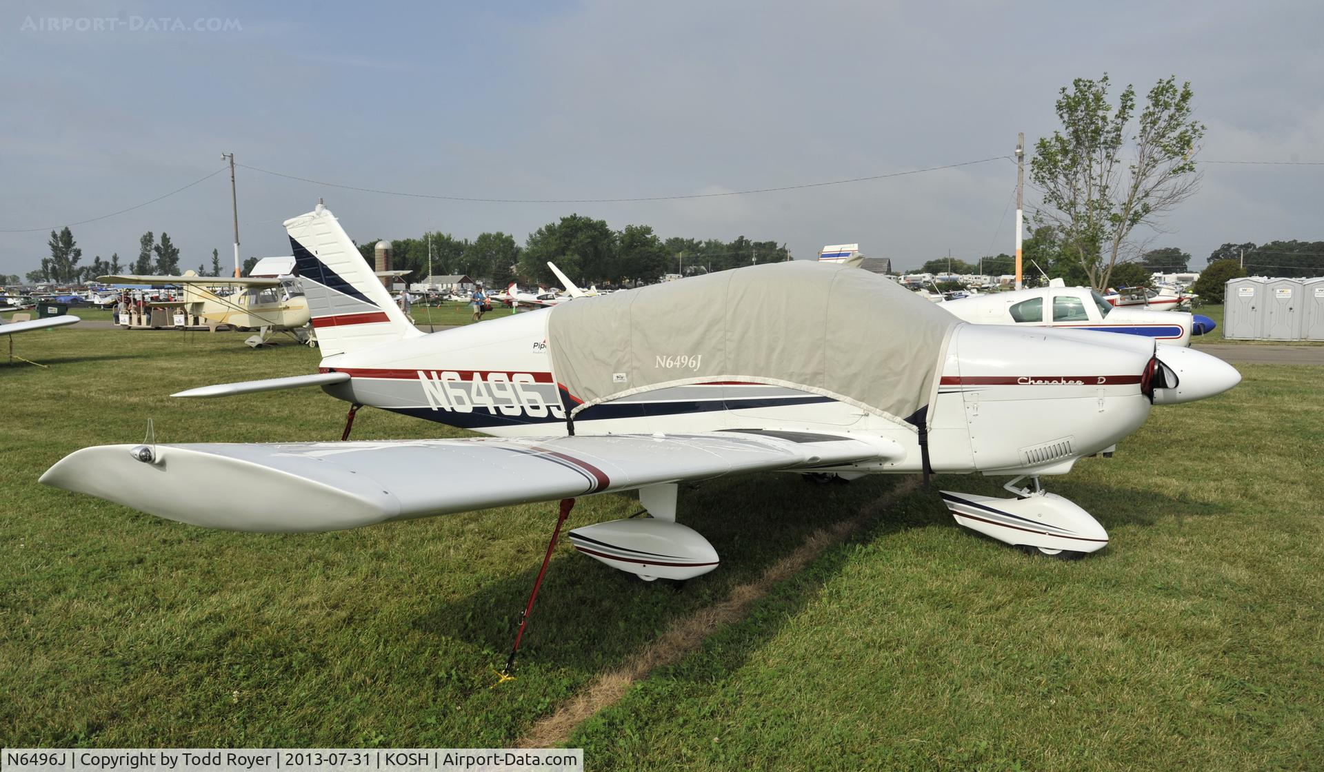 N6496J, 1968 Piper PA-28-180 Cherokee C/N 28-4928, Airventure 2013
