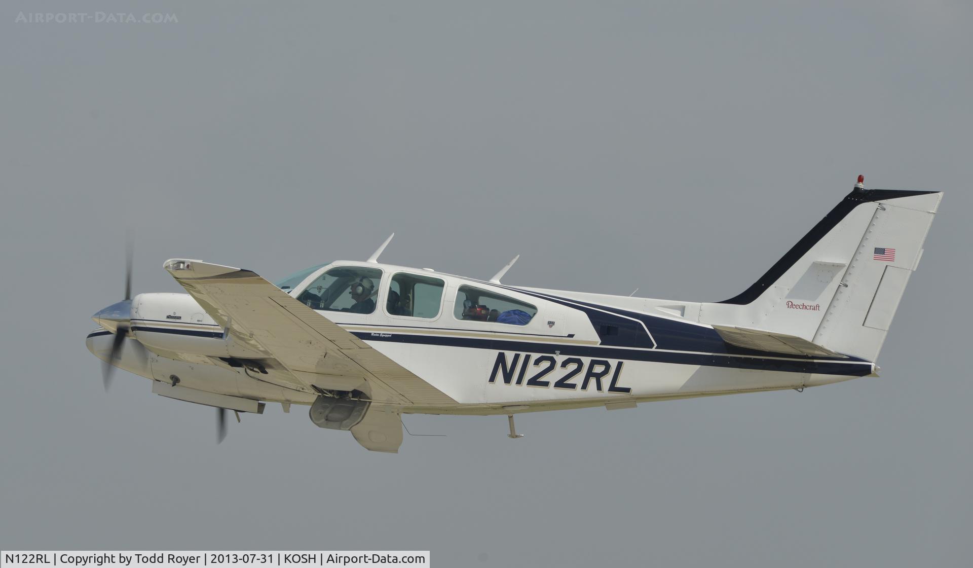 N122RL, 1978 Beech 95-B55 (T42A) Baron C/N TC-2177, Airventure 2013
