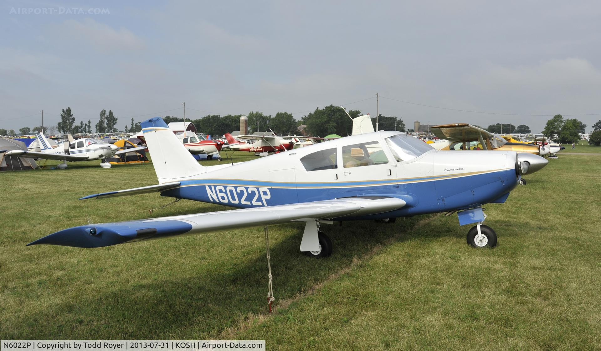 N6022P, 1959 Piper PA-24 Comanche C/N 24-1117, Airventure 2013