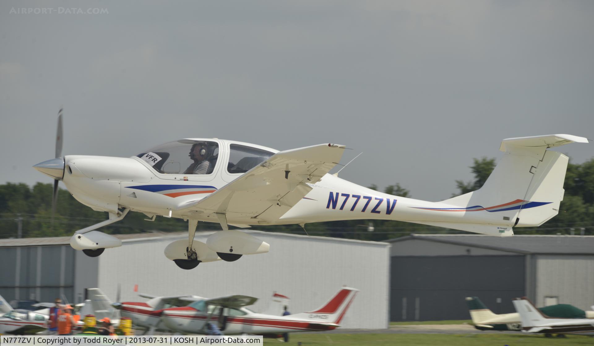 N777ZV, 2004 Diamond DA-40 Diamond Star C/N 40.364, Airventure 2013