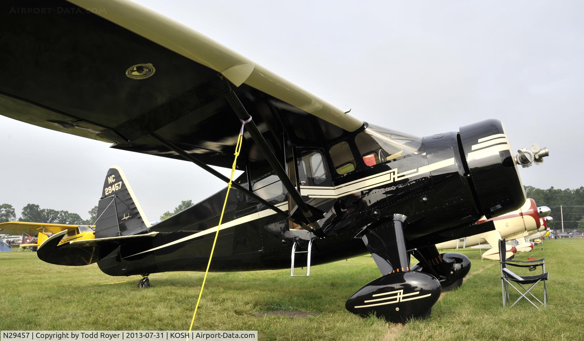 N29457, 1943 Howard Aircraft DGA-15P (NH-1) C/N 782, Airventure 2013