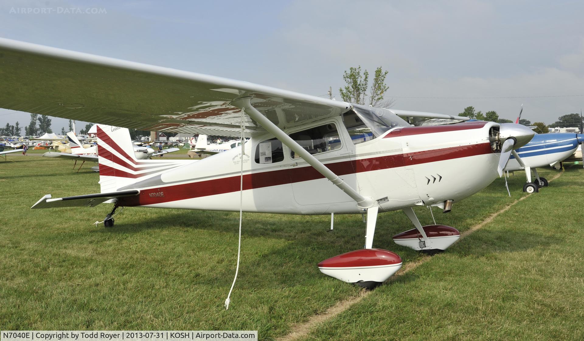 N7040E, 1960 Cessna 175A Skylark C/N 56540, Airventure 2013