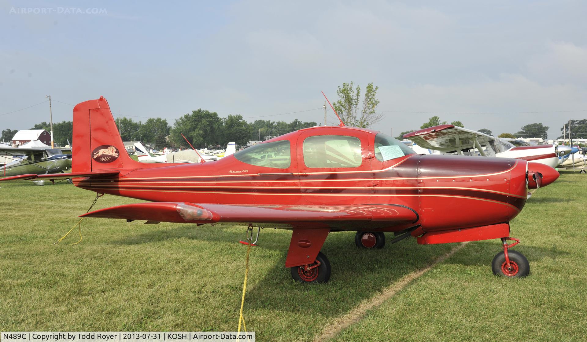 N489C, 1959 Meyers Industries Inc 200A C/N 254, Airventure 2013