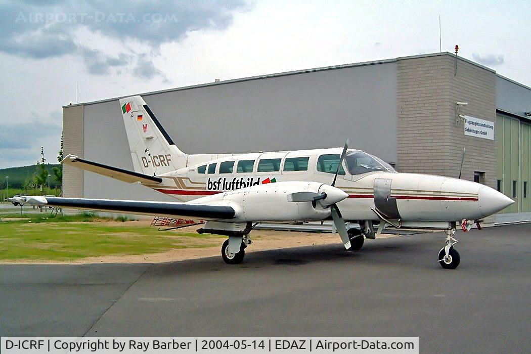 D-ICRF, Cessna 404 II Titan C/N 404-0406, Cessna 404 Titan [404-0406] (BSF Luftbild) Schonhagen~D 14/05/2004