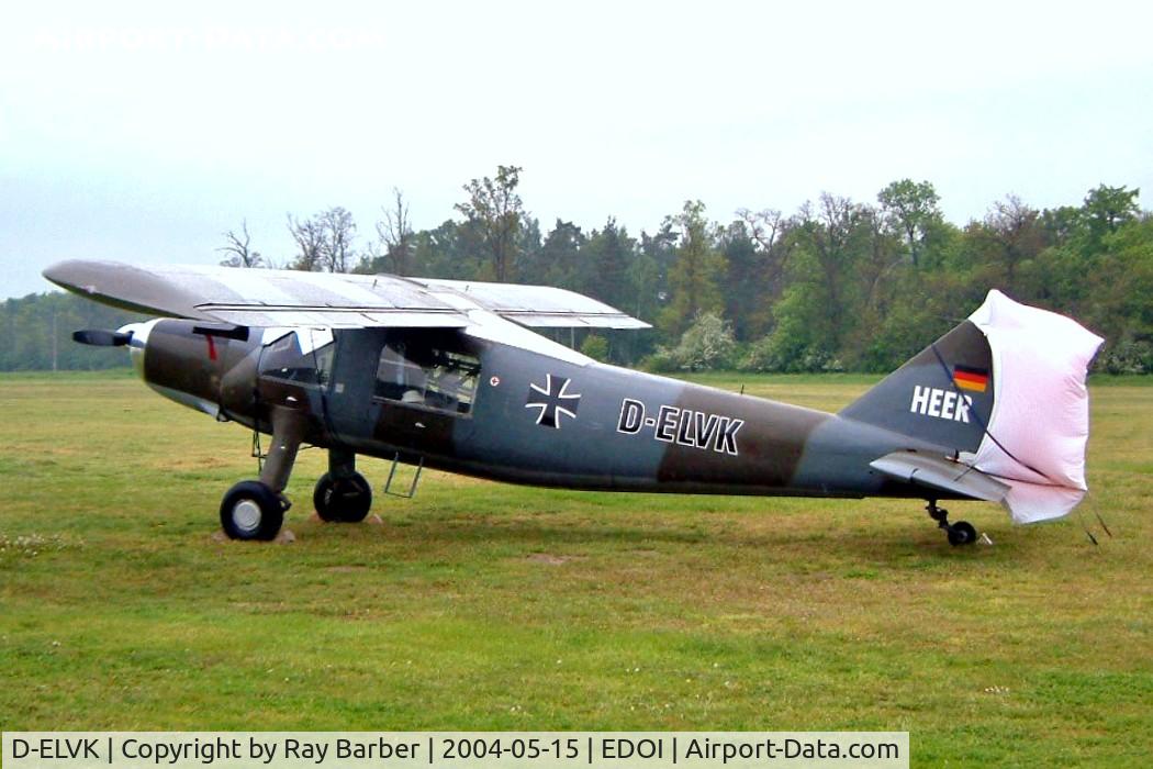 D-ELVK, 1958 Dornier Do-27A-1 C/N 329, Dornier Do-27A-1 [329] Bienenfarm~D 15/05/2004