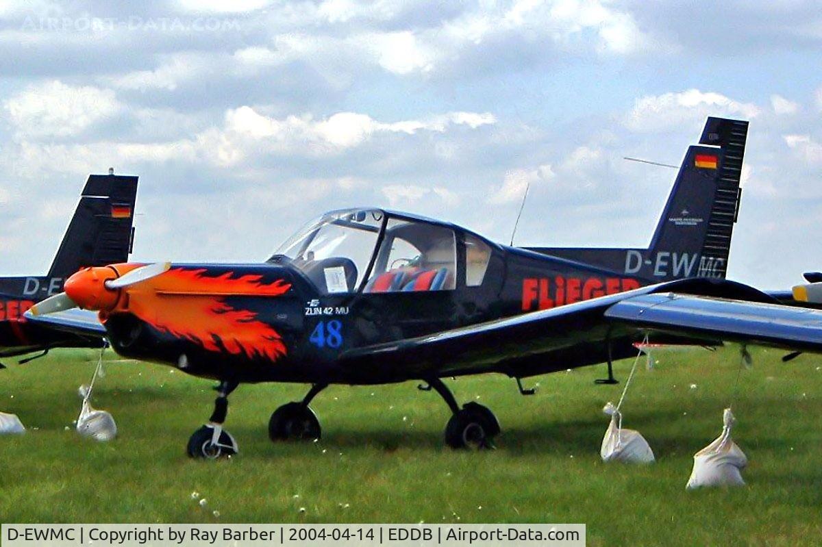 D-EWMC, 1971 Zlin Z-42MU C/N 0014, Zlin Z.42MU [0014] Berlin-Schonefeld~D 14/04/2004