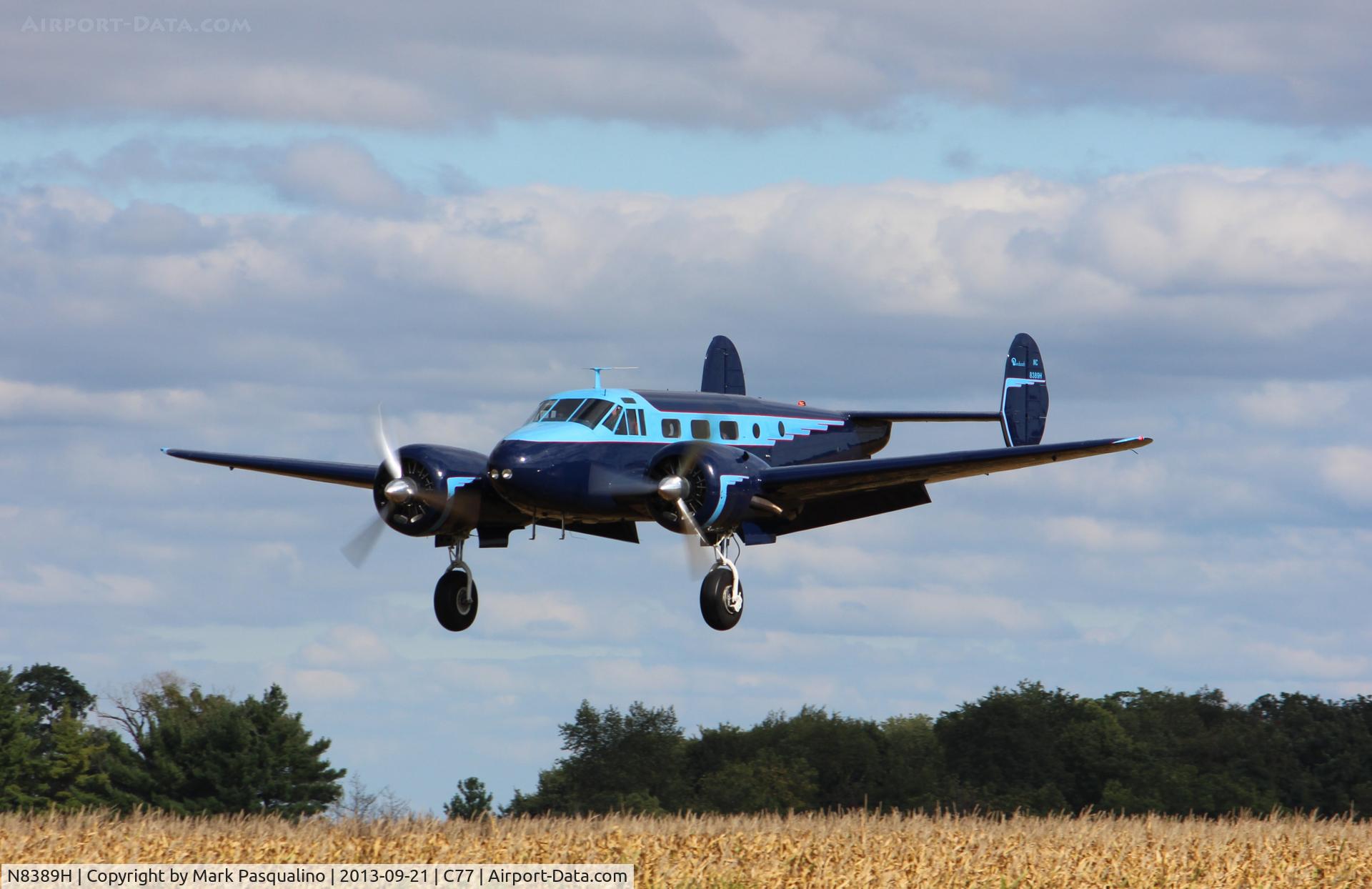 N8389H, 1958 Beech C-45G Expeditor C/N AF-393, Beech C-45G