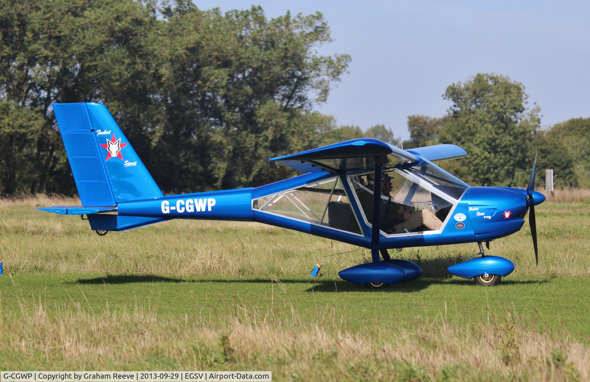 G-CGWP, 2011 Aeroprakt A-22L Foxbat C/N LAA 317A-15070, Just landed.