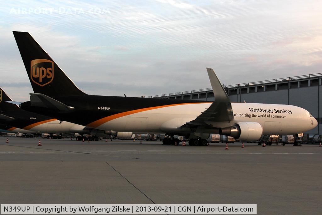 N349UP, 2012 Boeing 767-34AF/ER C/N 37947, visitor