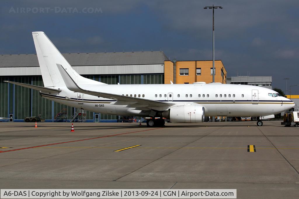 A6-DAS, 2000 Boeing 737-7Z5 BBJ C/N 29858, visitor