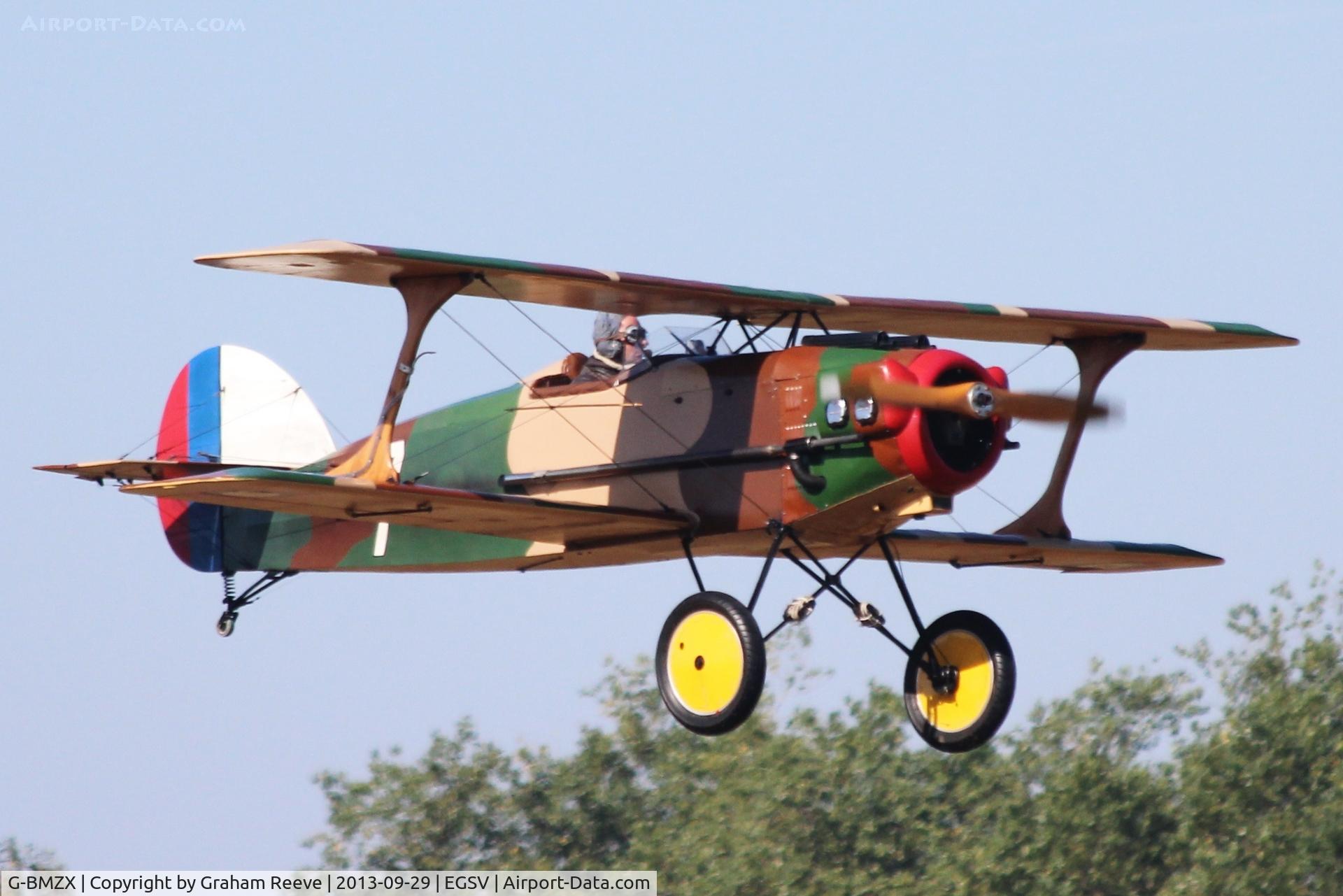 G-BMZX, 1989 Wolf W-11 Boredom Fighter C/N PFA 146-11042, Flying at Old Buckenham.