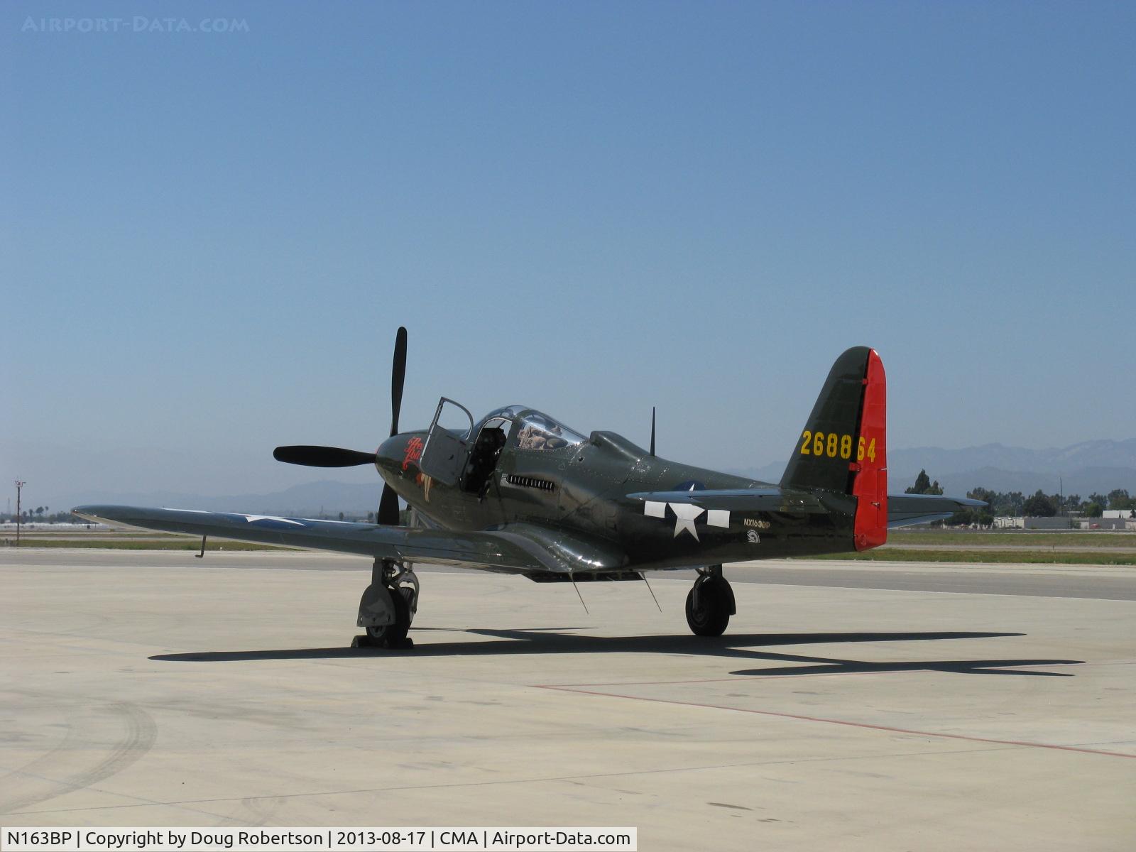 N163BP, 1945 Bell P-63C Kingcobra C/N 091263RP, 1945 Bell P-63C KINGCOBRA 'Pretty Polly', Allison V1710-93 1,325 Hp, 2,400+ KINGCOBRAs delivered to Russia under WWII Lend-Lease Program, Experimental class Warbird