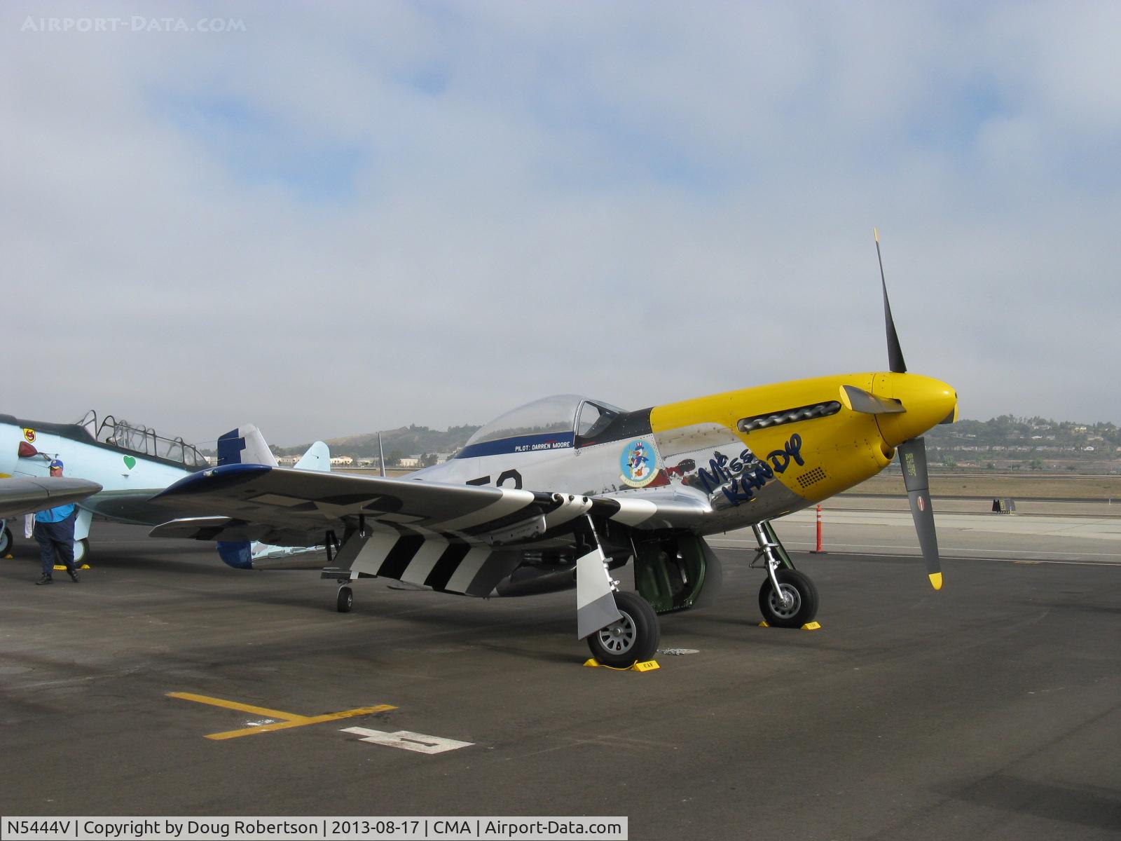 N5444V, 1944 North American F-51D-25-NA Mustang C/N 122-40291, 1944 North American F-51D MUSTANG 'Miss Kandy', Packard-Rolls V1650, Limited class