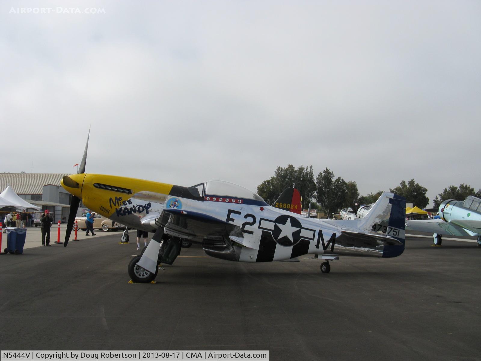 N5444V, 1944 North American F-51D-25-NA Mustang C/N 122-40291, 1944 North American F-51D MUSTANG 'Miss Kandy', Packard-Rolls V1650, Limited class