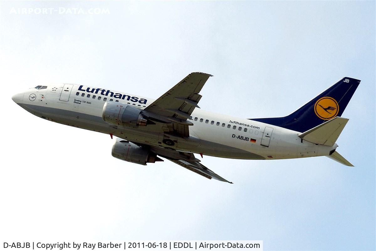 D-ABJB, 1991 Boeing 737-530 C/N 25271, Boeing 737-530 [25271] (Lufthansa) Dusseldorf~D 18/06/2011