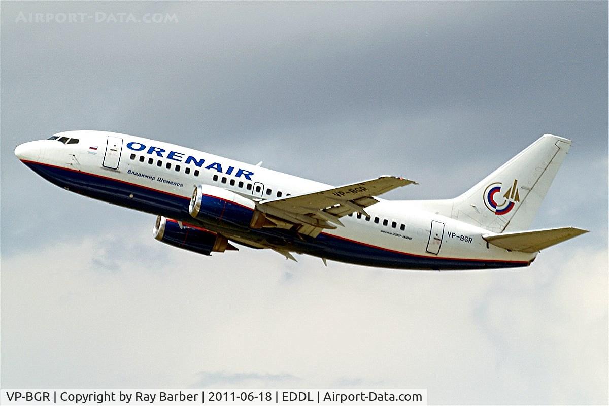 VP-BGR, 1992 Boeing 737-505 C/N 25790, Boeing 737-505 [25790] (Orenair) Dusseldorf~D 18/06/2011