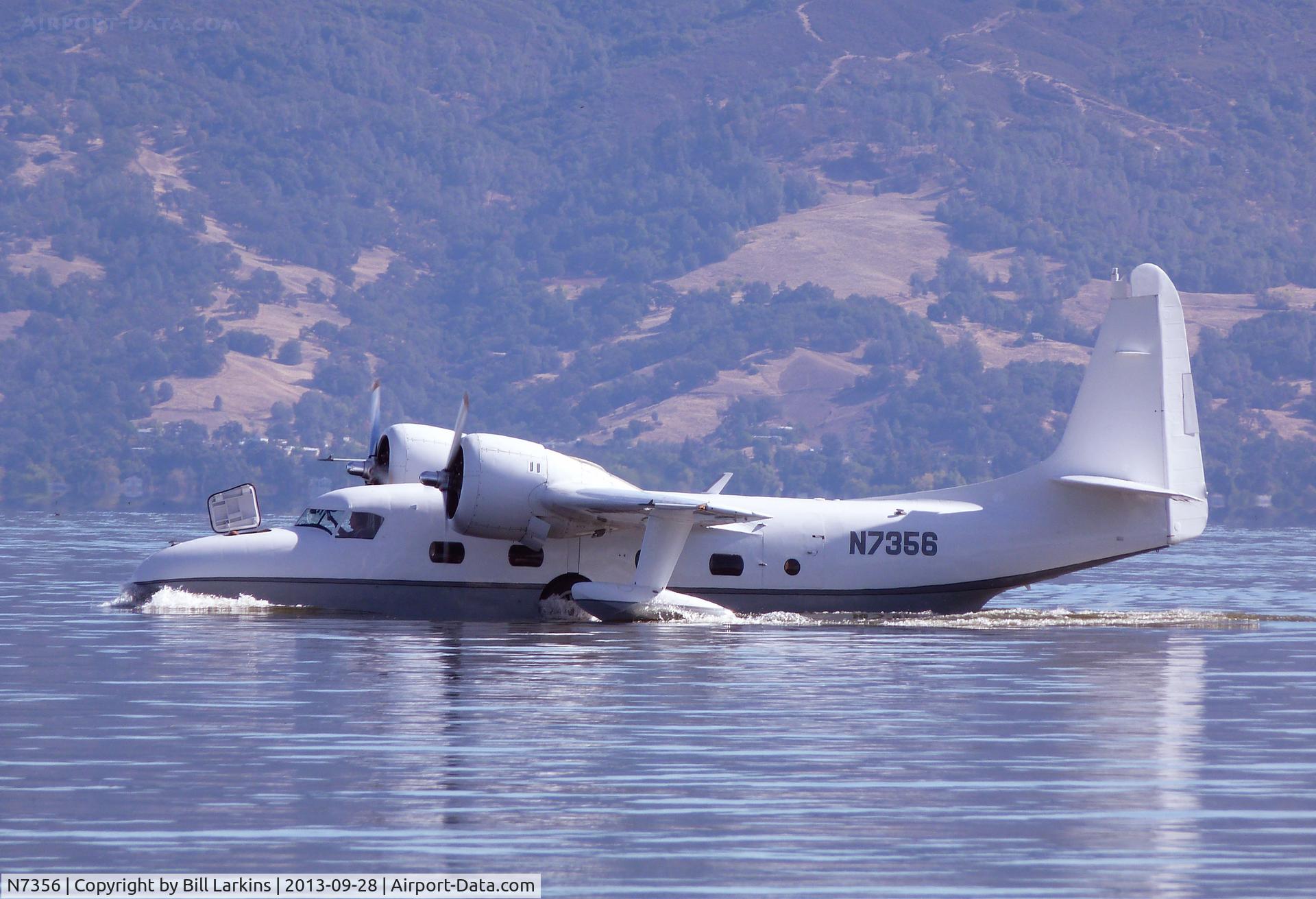 N7356, 1950 Grumman G-73 Mallard C/N J-56, Clear Lake, CA