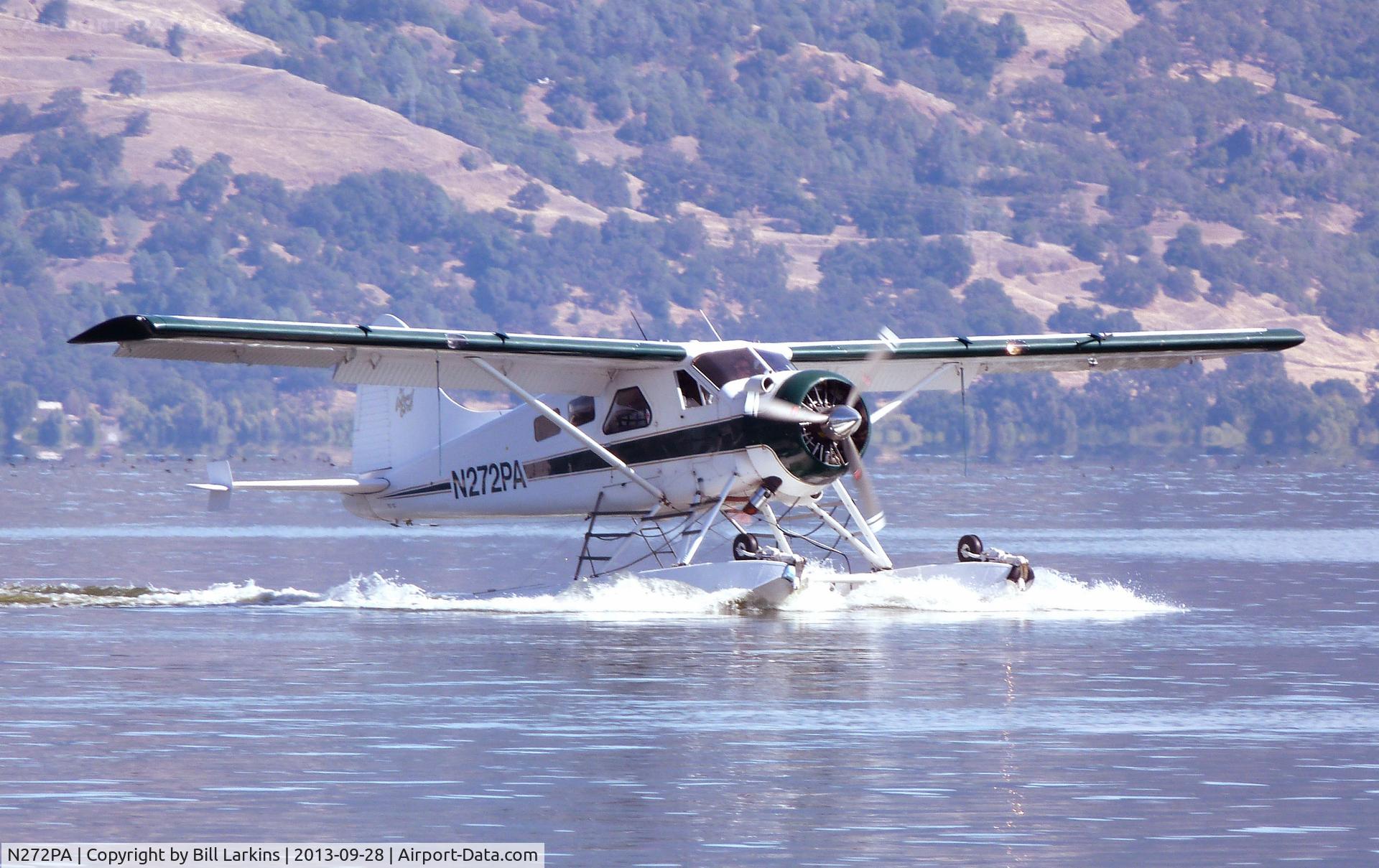 N272PA, De Havilland Canada DHC-2 Beaver Mk.1 (L20A) C/N 1016, Clear Lake, CA