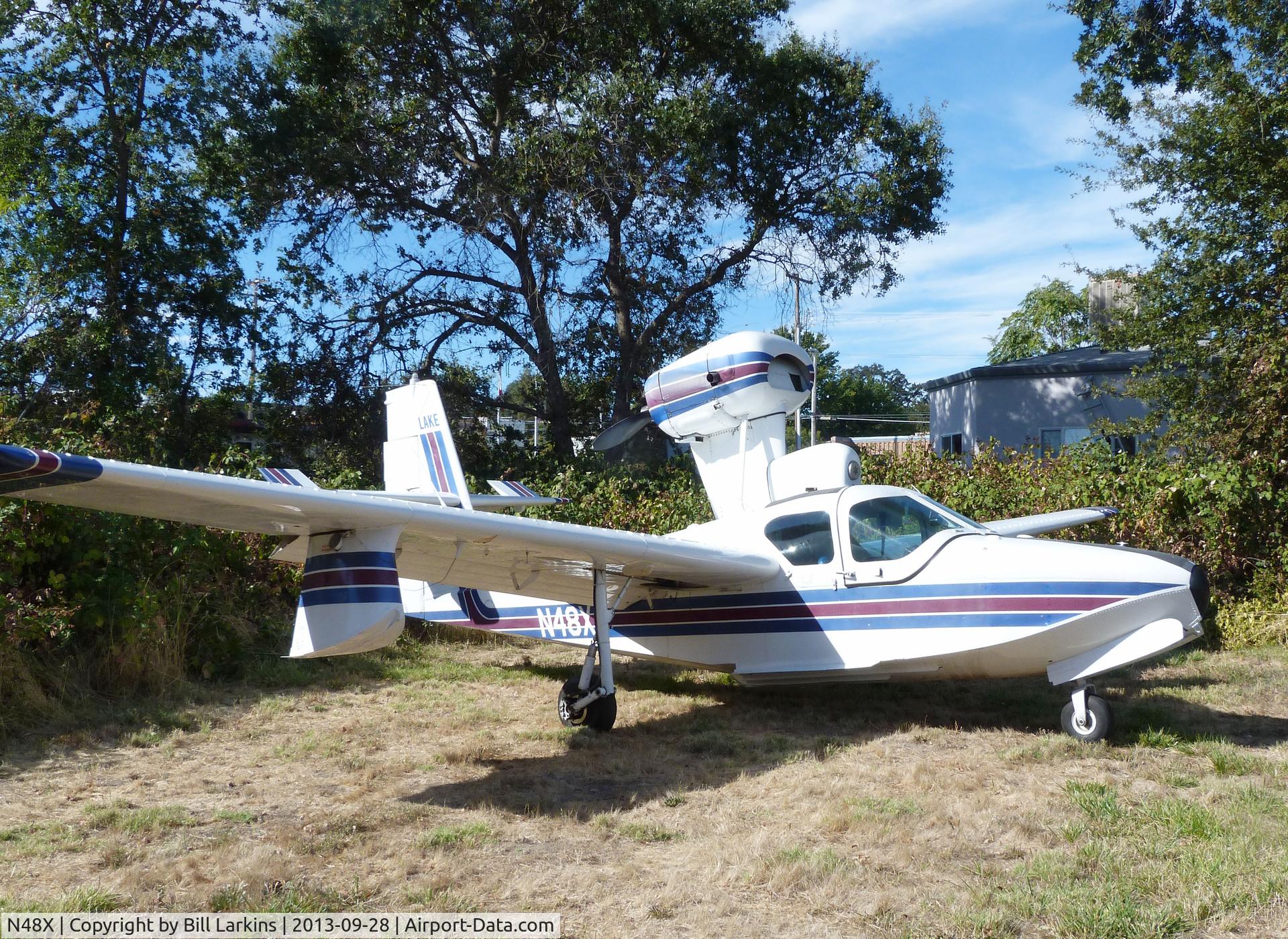 N48X, 1973 Lake LA-4-200 Buccaneer C/N 560, Lakeport, CA