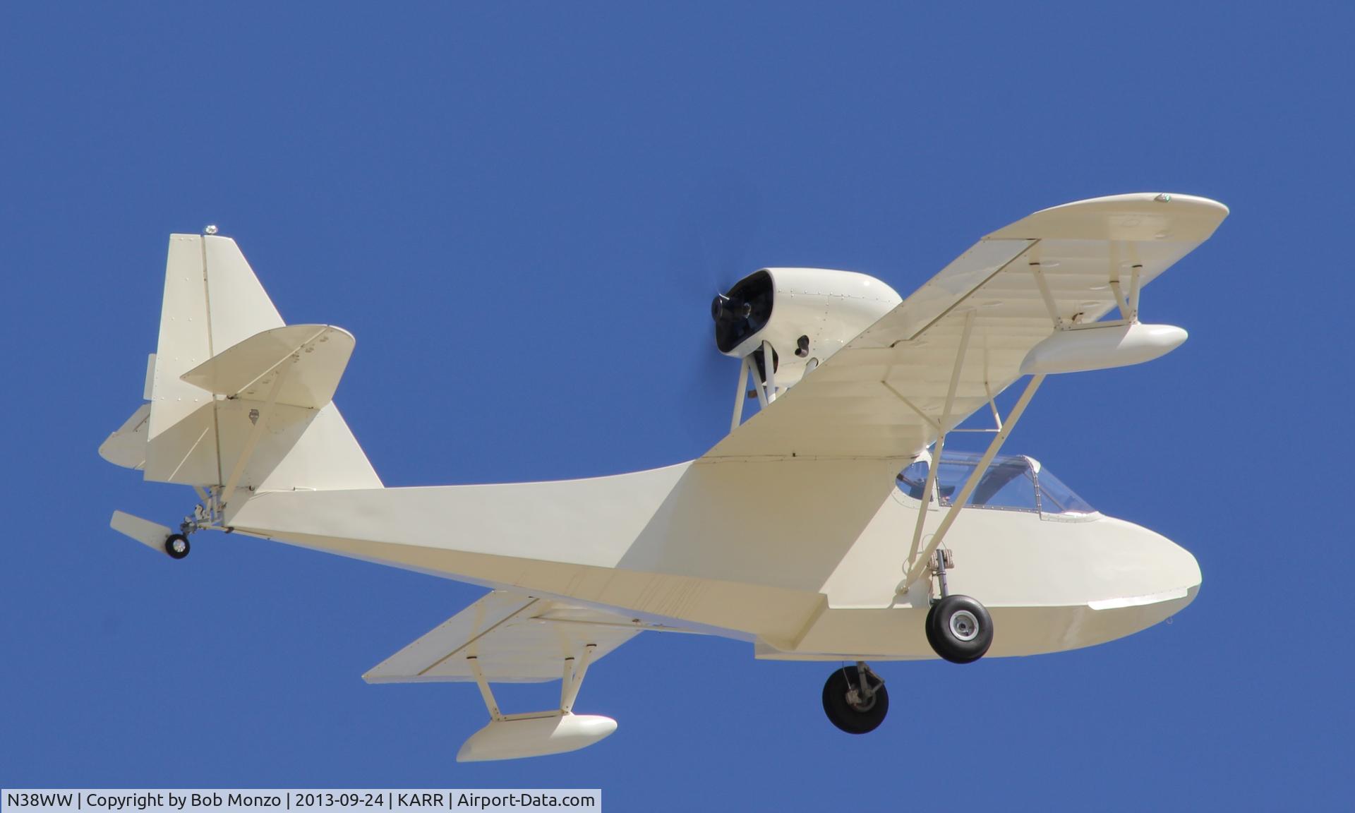 N38WW, 1994 Volmer VJ-22 Sportsman C/N 74555, Volmer VJ-22 Sportsman departing KARR