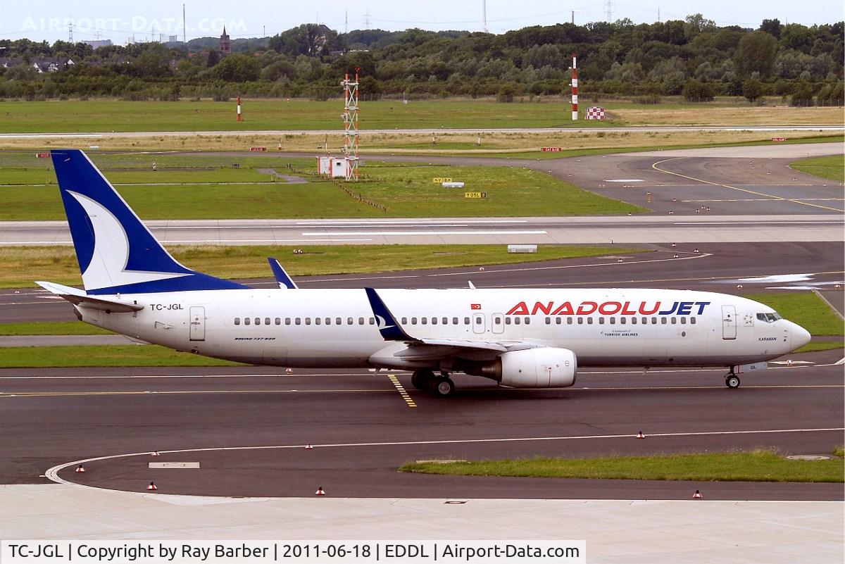 TC-JGL, 2006 Boeing 737-8F2 C/N 34410, Boeing 737-8F2 [34410] (Anadolu Jet) Dusseldorf~D 18/06/2011