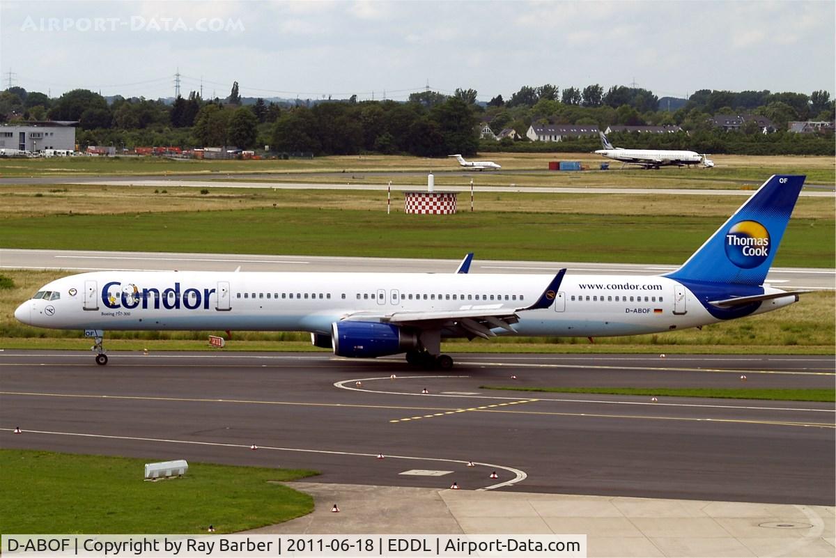 D-ABOF, 1999 Boeing 757-330 C/N 29013, Boeing 757-330 [29013] (Condor) Dusseldorf~D 18/06/2011