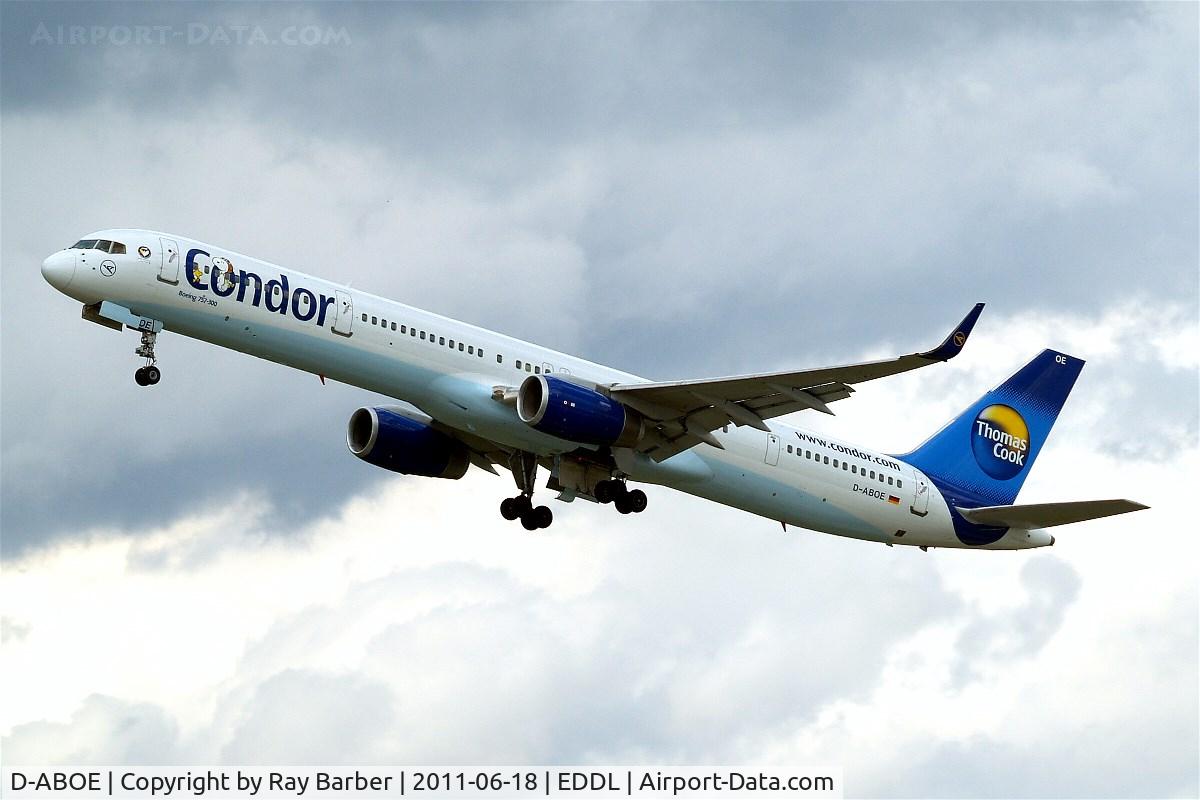 D-ABOE, 1999 Boeing 757-330 C/N 29012, Boeing 757-330 [29012] (Condor) Dusseldorf~D 18/06/2011