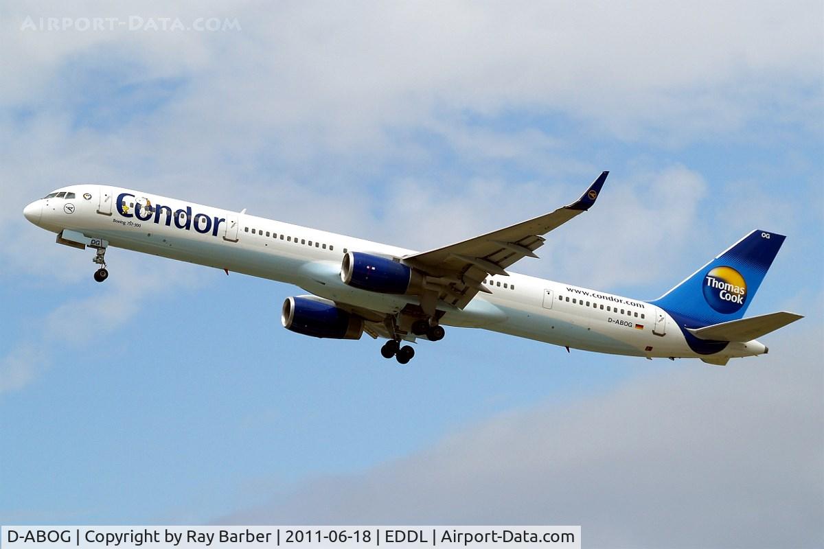 D-ABOG, 1999 Boeing 757-330 C/N 29014, Boeing 757-330 [29014] (Condor) Dusseldorf~D 18/06/2011