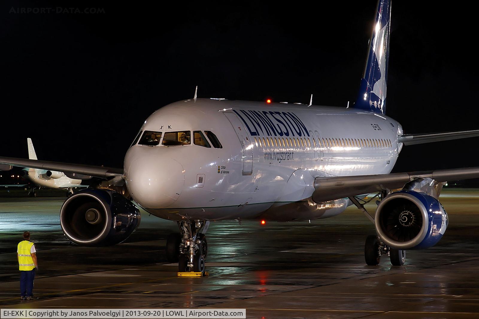 EI-EXK, 2005 Airbus A320-232 C/N 2502, Livingstone Air Airbus A320-232 on apron in LOWL/LNZ