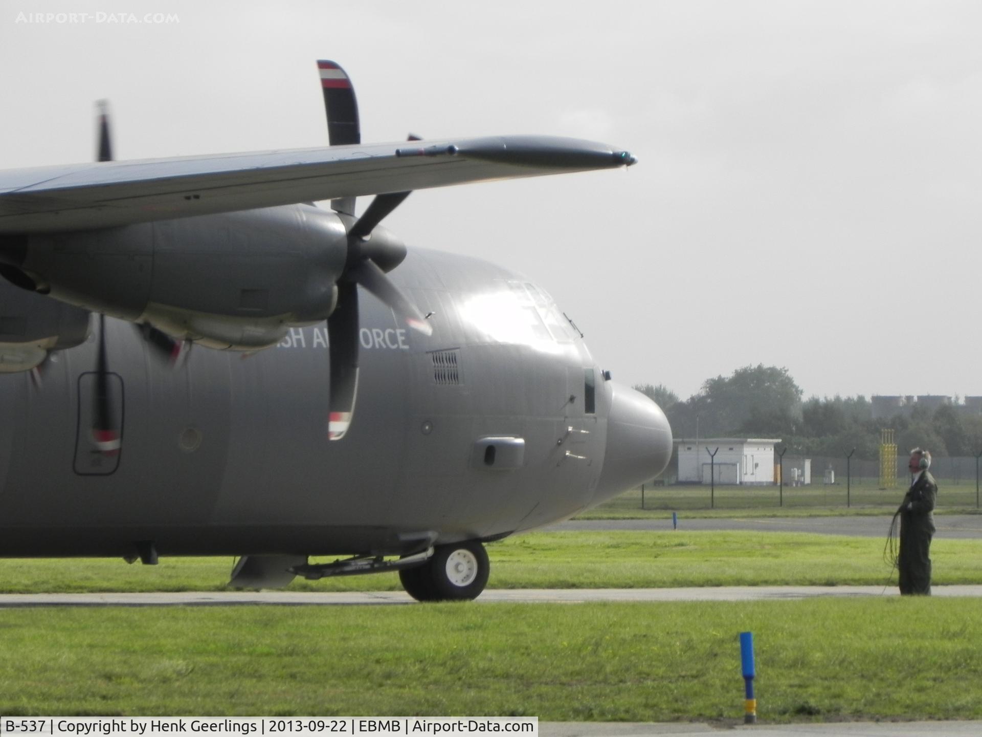 B-537, 2003 Lockheed Martin C-130J-30 Super Hercules C/N 382-5537, Belgian AF , 65 years Transportation  - 15 th wing , Open House