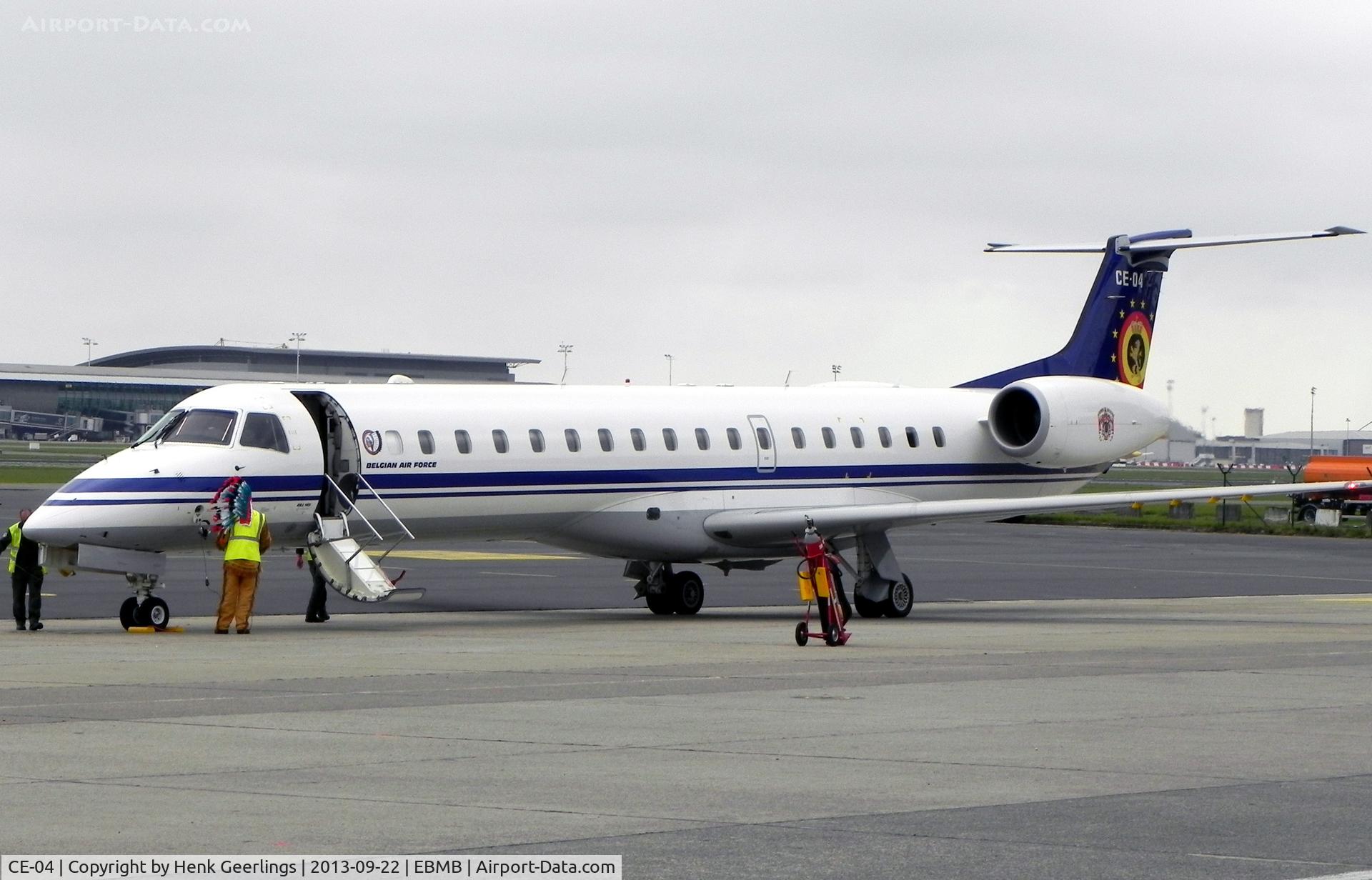 CE-04, 2001 Embraer ERJ-145LR (EMB-145LR) C/N 145548, Belgian AF , 65 years Transportation  - 15 th wing , Open House