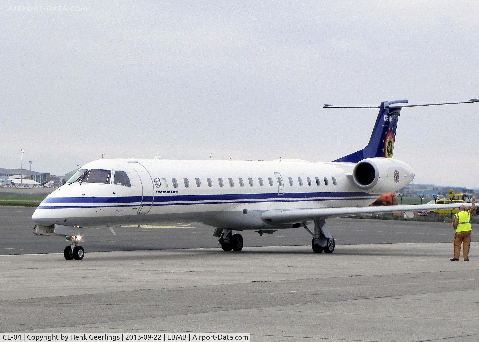 CE-04, 2001 Embraer ERJ-145LR (EMB-145LR) C/N 145548, Belgian AF , 65 years Transportation  - 15 th wing , Open House