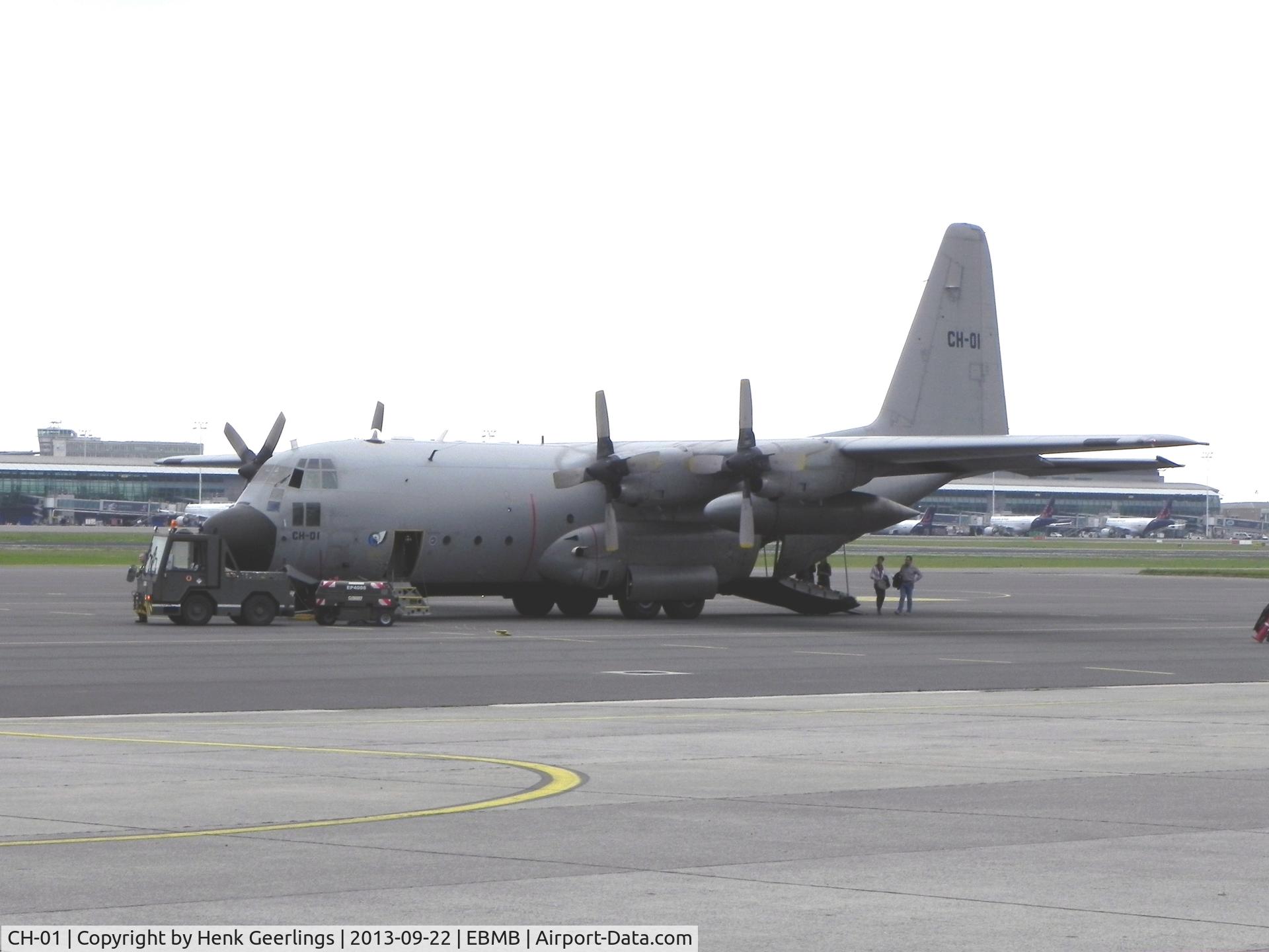 CH-01, 1971 Lockheed C-130H Hercules C/N 382-4455, Belgian AF , 65 years Transportation  - 15 th wing , Open House