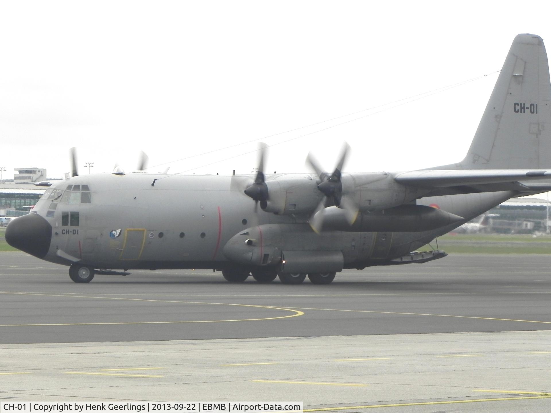 CH-01, 1971 Lockheed C-130H Hercules C/N 382-4455, Belgian AF , 65 years Transportation  - 15 th wing , Open House