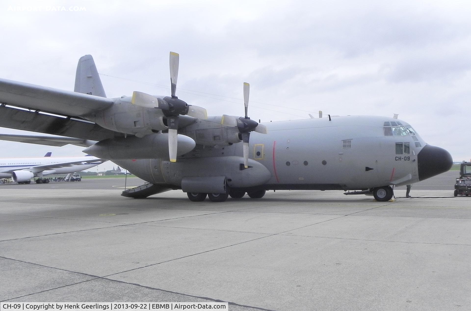 CH-09, 1973 Lockheed C-130H Hercules C/N 382-4479, Belgian AF , 65 years Transportation  - 15 th wing , Open House