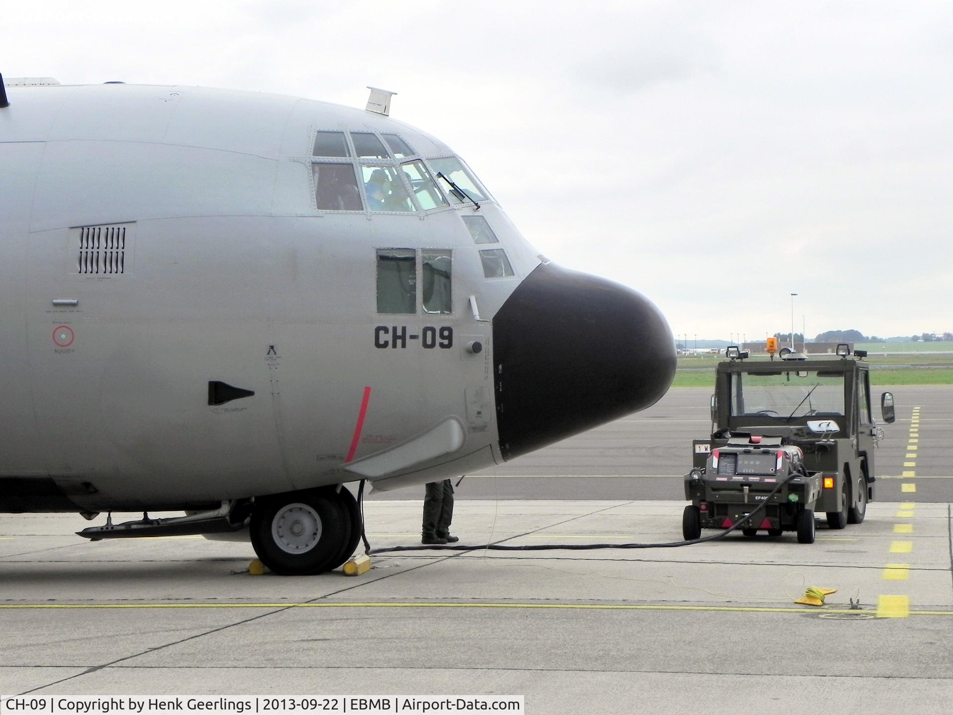 CH-09, 1973 Lockheed C-130H Hercules C/N 382-4479, Belgian AF , 65 years Transportation  - 15 th wing , Open House
