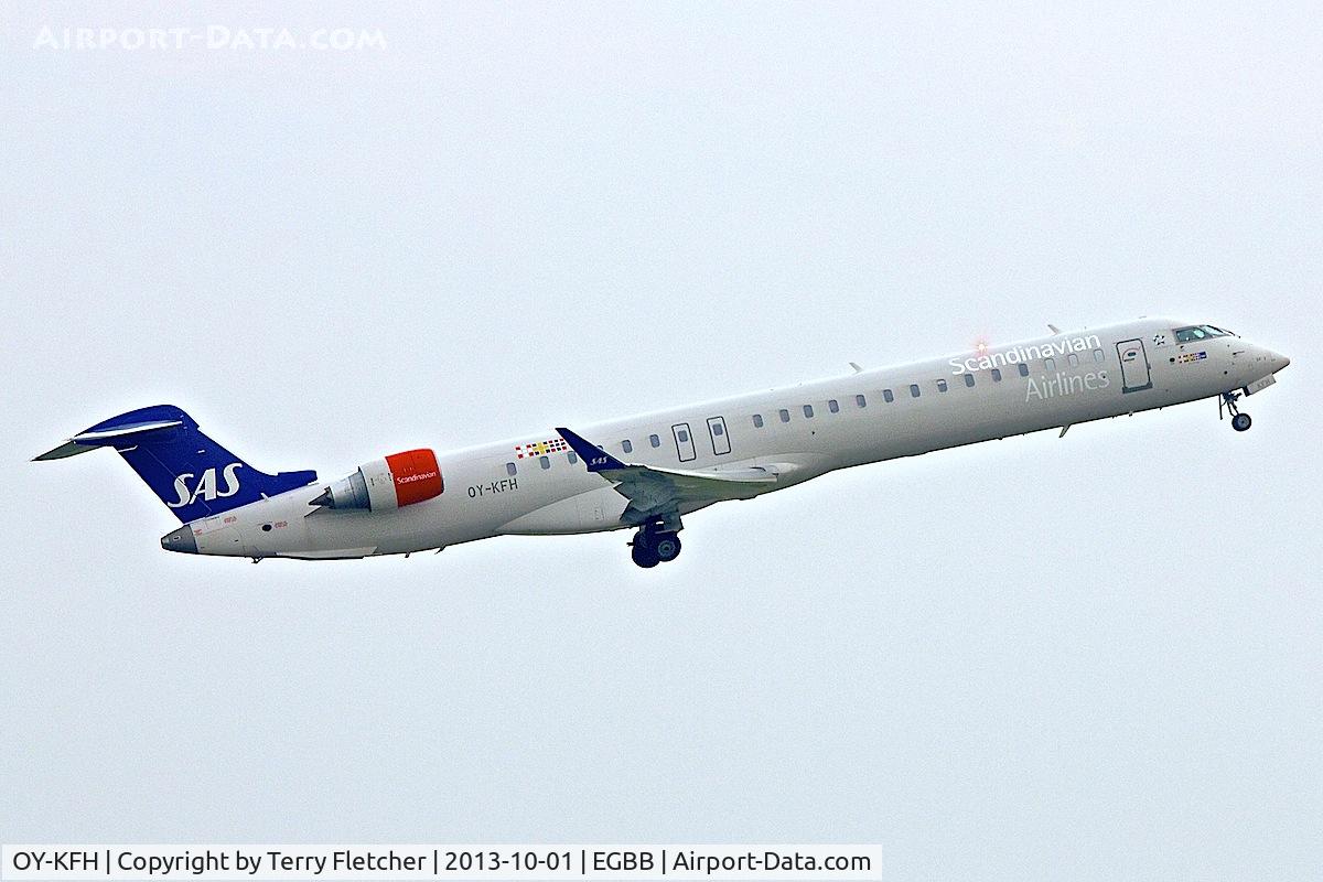 OY-KFH, 2009 Bombardier CRJ-900 (CL-600-2D24) C/N 15240, 2009 Canadair CRJ-900, c/n: 15240 of SAS