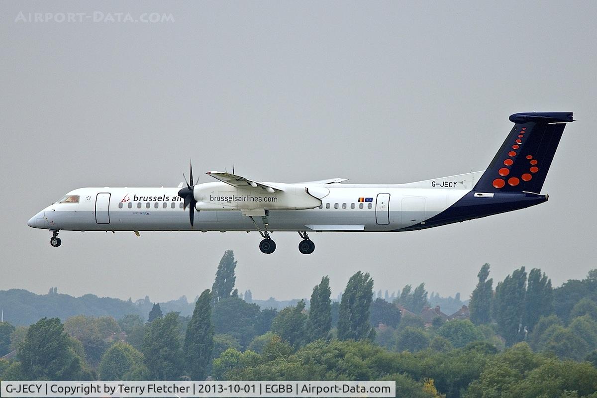 G-JECY, 2007 De Havilland Canada DHC-8-402Q Dash 8 C/N 4157, 2007 De Havilland Canada DHC-8-402Q, c/n: 4157 operating for Brussels Airlines