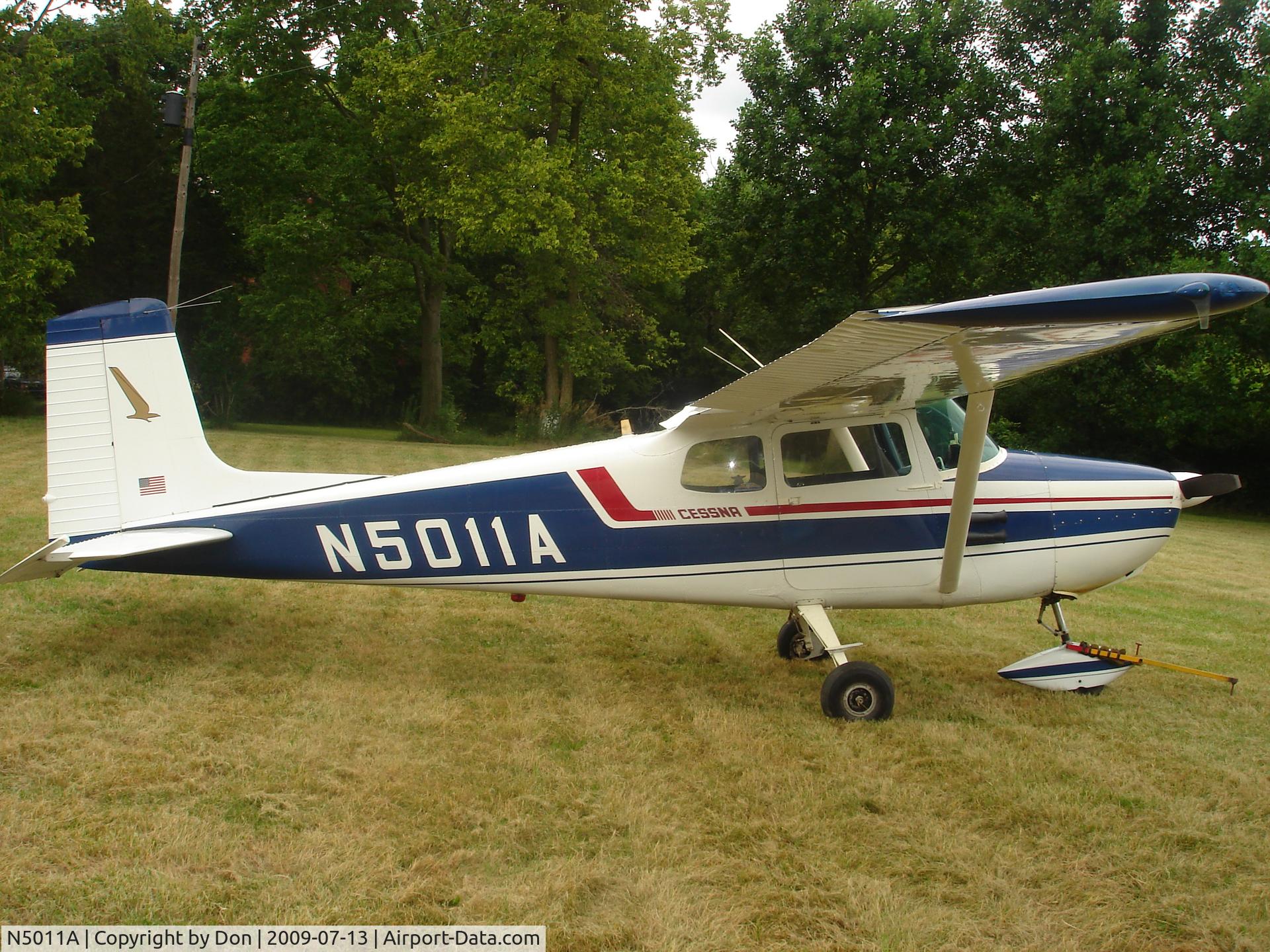 N5011A, 1955 Cessna 172 C/N 28011, 2009 picture of N5011A when owned by my father.